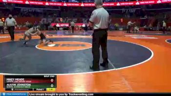 2 lbs Cons. Round 1 - Mikey Meade, Crystal Lake (Prairie Ridge) vs Austin Johnston, Normal (Community West)