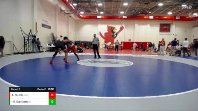 186-201 lbs Round 2 - Rico Sanders, New Albany vs Aaron Qualls, Pike