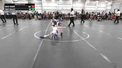 52-56 lbs Cons. Semi - Beau Toder, Wolfpack vs Troy Kelley, NOVA WC