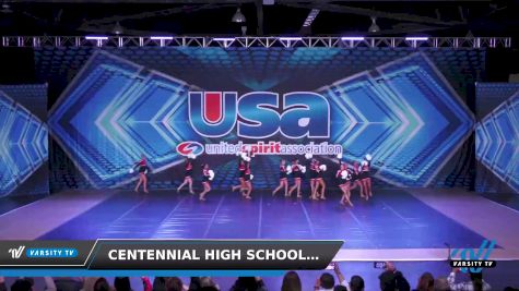 Centennial High School - Varsity - Song/Pom - Intermediate [2022 Varsity - Song/Pom - Intermediate] 2022 USA Nationals: Spirit/College/Junior