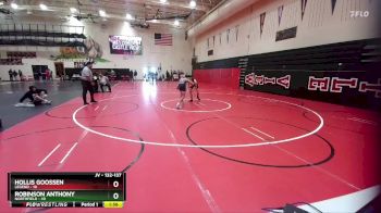 132-137 lbs Round 3 - Hollis Goossen, Legend vs Robinson Anthony, Northfield