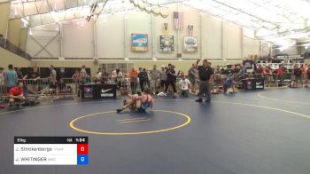 51 kg Round Of 32 - Jett Strickenberger, Team Colorado vs JAKOB WHITINGER, IAWC