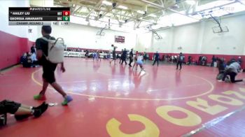 140 lbs Champ. Round 2 - Hailey Liu, Northgate vs Georgia Amarante, Norco