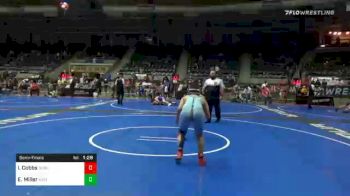 130 lbs Semifinal - Issac Cobbs, Duncan Demon WC vs Eli Miller, King Select