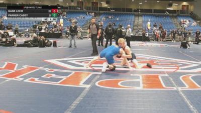 157 lbs Consi Of 16 #2 - Gage Lohr, SD vs Parker Casey, IA
