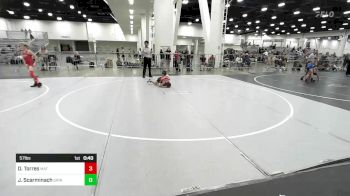 57 lbs Consi Of 8 #2 - Daniel Torres, Mat Demon WC vs John Scarminach, Grindhouse WC