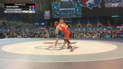 157 lbs Champ. Rd Of 16 - Jacob Hadden, OK vs Dalton Humeniuk, MN