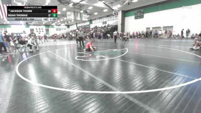 106 lbs Quarterfinal - Noah Thomas, Collum Trained vs Jackson Thorn, St. Michael-Albertville