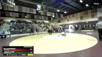 113 lbs Quarterfinal - Eli Almarinez, Vacaville vs Abram Cline, Granite Hills