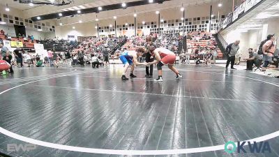 155 lbs Semifinal - Bentley Tumleson, Fort Gibson Youth Wrestling vs Briar James, Sallisaw Takedown Club 2