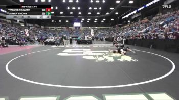 125 lbs Cons. Round 1 - Aliyah Brown, Salina-South Hs vs Valerie VanZant, Salina-Central Hs