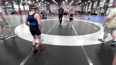 95 lbs Rr Rnd 3 - Brady Genard, Mat Assassins Red vs David Long, Dueling Bandits