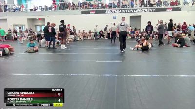 115 lbs Round 3 (6 Team) - Porter Daniels, Florida Scorpions vs Yazaeil Vergara, Xtreme Team