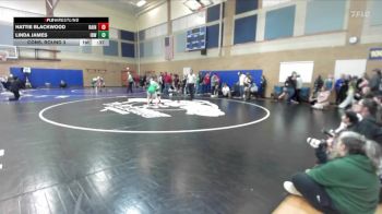 115lbs Cons. Round 3 - Linda James, Ida B. Wells (Girls) vs Hattie Blackwood, Rainier (Girls)