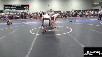 175 lbs Cons. Round 1 - Garrett Davis, Lawrence Elite vs Carter Burden, Haysville