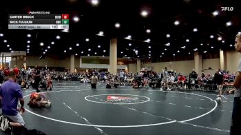 55 lbs 3rd Place Match - Carter Brock, Bay County Elite Wrestling vs Mick Fulgium, Rayne Wrestling Club
