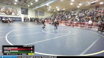 126 lbs Champ. Round 1 - Josh Rodriguez, Westminster vs Nikhil Guerrero, South Hills