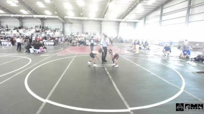 62 lbs 2nd Place - Frankie Carrasco, Tucson Cyclones vs Teo Gurule, Stout Wrestling Academy