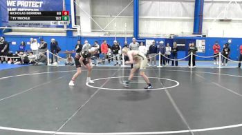 141 lbs Champ. Round 1 - Ty Trickle, Trinity (ct) vs Nicholas Berrena, Norwich