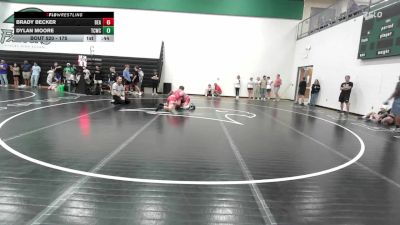 175 lbs Cons. Round 1 - Brady Becker, Beast vs Dylan Moore, Team Central Wrestling Club
