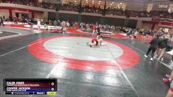 120 lbs Quarterfinal - Caleb Jones, Threestyle Wrestling Of Oklahoma vs Cooper Jackson, Tiger Wrestling Club