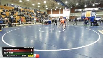 215 lbs Cons. Round 4 - John Watt, Bishop Gorman vs Jesus Hernandez, Bishop Amat