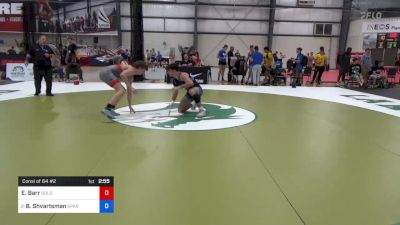 74 kg Consi Of 64 #2 - Ethan Barr, Golden Pride Wrestling Club vs Benjamin Shvartsman, Spartan Combat RTC/ TMWC