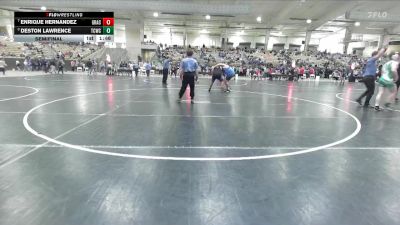 260 lbs Semifinal - Deston Lawrence, Nolensville Wrestling Club vs Enrique Hernandez, Warren Co Wrestling