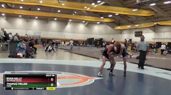 133 lbs Quarterfinal - Ryan Kelly, Delaware Valley vs Thomas Miller, Trine