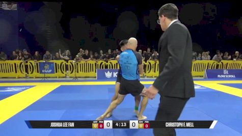 Christoph F. Mell vs Joshua Lee Fan 2025 Pan IBJJF Jiu-Jitsu No-Gi Championship