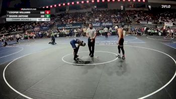 D 1 165 lbs Champ. Round 2 - Shawn Antoine, John Ehret vs Cooper Williams, Catholic - B.R.