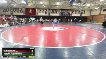 184 lbs 1st Place Match - Adrian Perez Pulido, Modesto College vs Logan Leckie, Sacramento City College