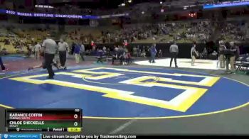 110 lbs Cons. Round 1 - Chloe Sheckells, Staley vs Kadance Coffin, Parkway South