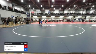 147-BLUE lbs Rr Rnd 3 - Liberty Ihnatolya, Shen vs Gianni King, Middletown