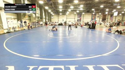 182 lbs Round Of 64 - Caleb Kinzey, Micky's Maniacs Blue vs Hines Ford, Team 922