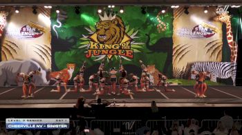 CheerVille NV - Sinister [2025 L3 Senior Day 1] 2025 ASC King of the Jungle Nashville Showdown