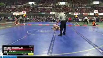 Champ. Round 1 - Riley Downey, Butte vs Brayden Reichenbach, Billings West