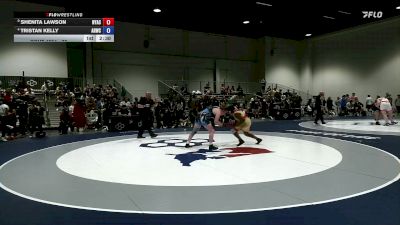 76 lbs 5th Place Match - Shenita Lawson, New York Athletic Club vs Tristan Kelly, Army (WCAP)