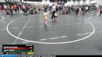 54-59 lbs Quarterfinal - Gwen Gross, WI vs Alaina Williams, MN