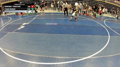 42 lbs Champ. Rd Of 32 - Bridger Stratton, Iron County Wrestling Academy vs Chad Munoz, Greenwave Youth Wrestling Club
