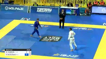 MATHEUS GABRIEL vs OSVALDO MOIZINHO 2019 World Jiu-Jitsu IBJJF Championship