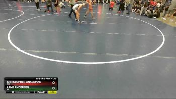 120 lbs Champ. Round 2 - Lane Andersen, WI vs Christopher Ankenman, MO