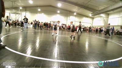 66 lbs Round Of 16 - Kyler Brown, Coweta Tiger Wrestling vs Rhyett Ives, Checotah Matcats