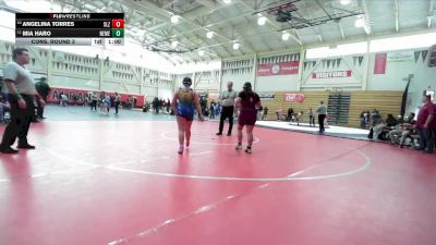 190 lbs Cons. Round 3 - Mia Haro, Newark Memorial vs Angelina Torres, San Lorenzo