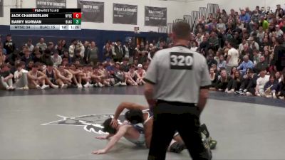 165 lbs Barry Norman, Blair Academy vs Jack Chamberlain, Wyoming Seminary