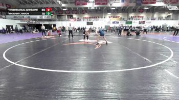 133 lbs Quarterfinal - Tuvshinjargal Zuunbayan, Missouri Valley vs Braden Carson, Eastern Oregon University (OR)