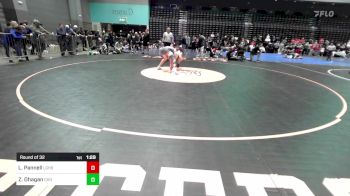 157 lbs Round Of 32 - Lucas Pannell, Los Gatos vs Zacary Ohagan, Choctaw