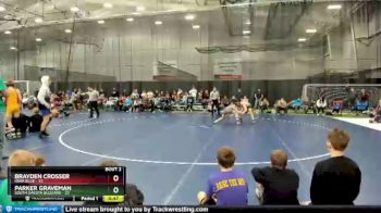 125 lbs Round 1 (4 Team) - Parker Graveman, South Dakota Blizzard vs Brayden Crosser, Iowa Blue