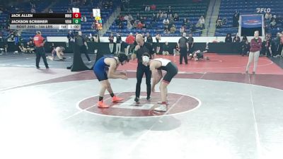 144 lbs Consi Of 16 #2 - Jack Allen, Winchester vs Jackson Scribner, Vergennes