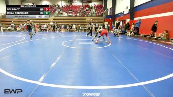 112 lbs Consolation - Ben Brady, Verdigris vs Johan Rodriguez, Edison Eagles Jr. High